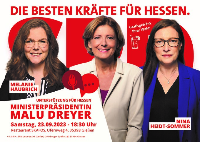 Veranstaltung mit Malu DReyer