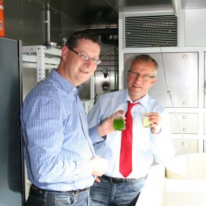 (v.l.n.r.) Thorsten Schäfer-Gümbel und Prof. Dr. Stefan Gäth